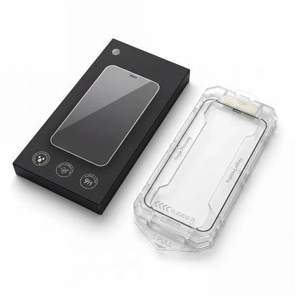 Folie de Sticla pentru iPhone cu kit de auto-montare