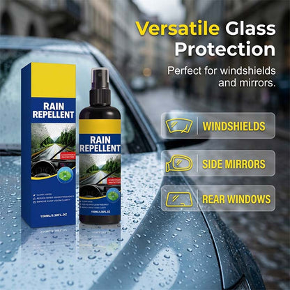 🏆 Last Day Special Price 13.99 ! 🔥Buy 2 Get 1 Free🎁Crystal Clear Windshield Rain Repellent Spray