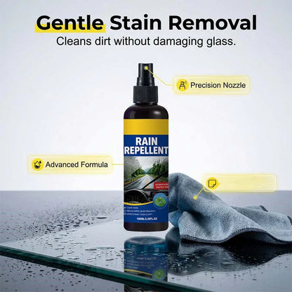 🏆 Last Day Special Price 13.99 ! 🔥Buy 2 Get 1 Free🎁Crystal Clear Windshield Rain Repellent Spray