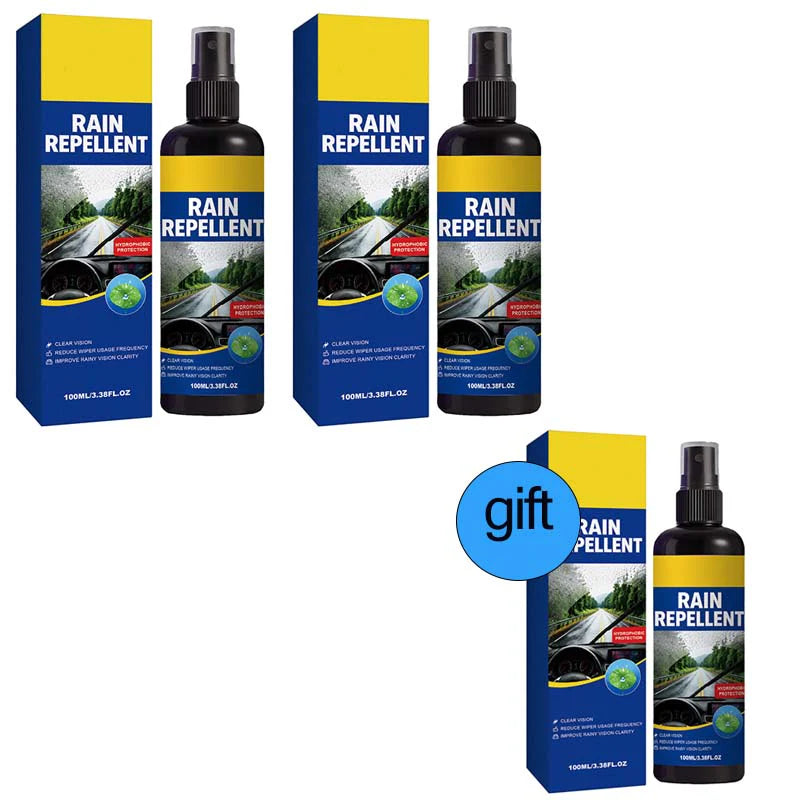 🏆 Last Day Special Price 13.99 ! 🔥Buy 2 Get 1 Free🎁Crystal Clear Windshield Rain Repellent Spray